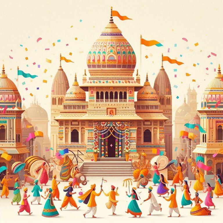 Ayodhya’s Grand Celebrations: A Vibrant Tribute to Tradition