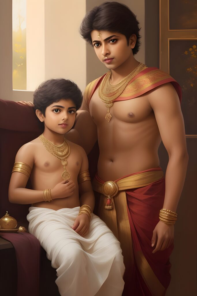 Lakshmana and Shatrughna