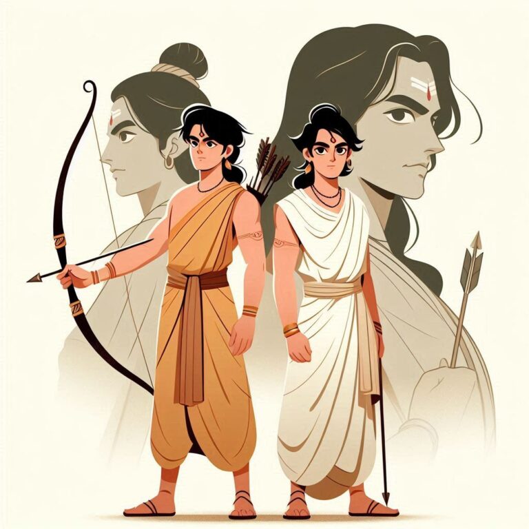 Exploring the Epic Encounter with Luv and Kush in Ramayana